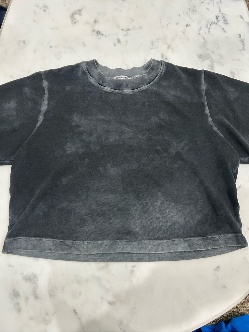 Cotton Citizen Washed Black Short Sleeve Tee